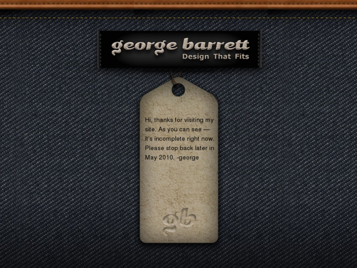 www.georgebarrett.org