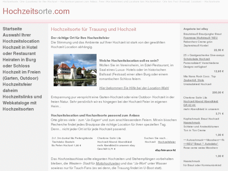 www.hochzeitsorte.com