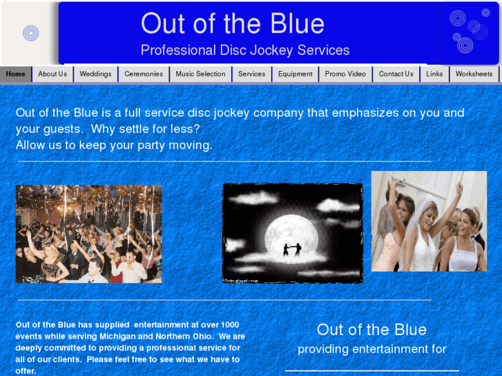 www.outofthebluedj.com