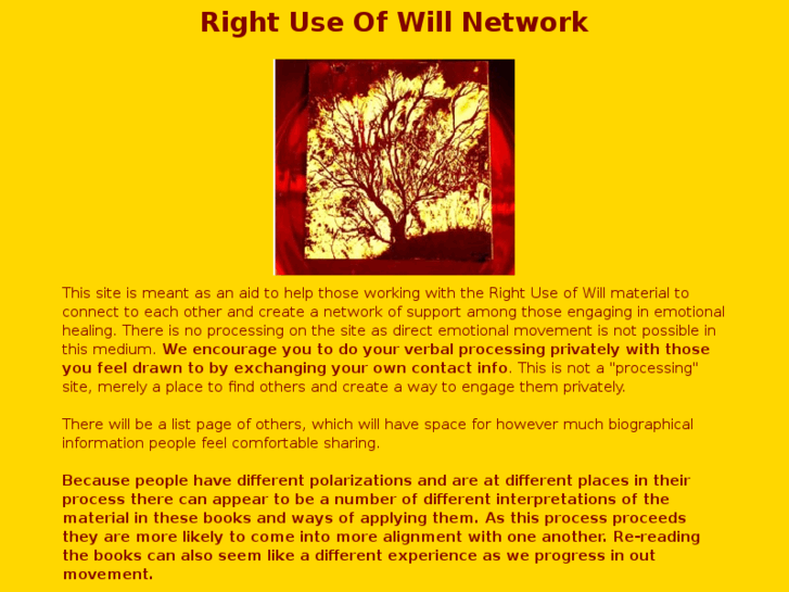 www.rightuseofwillnetwork.com
