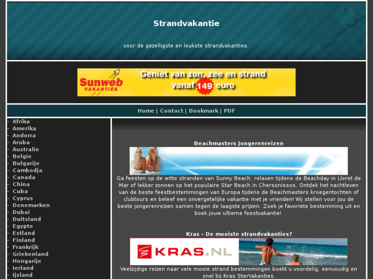 www.strandvakantie.biz