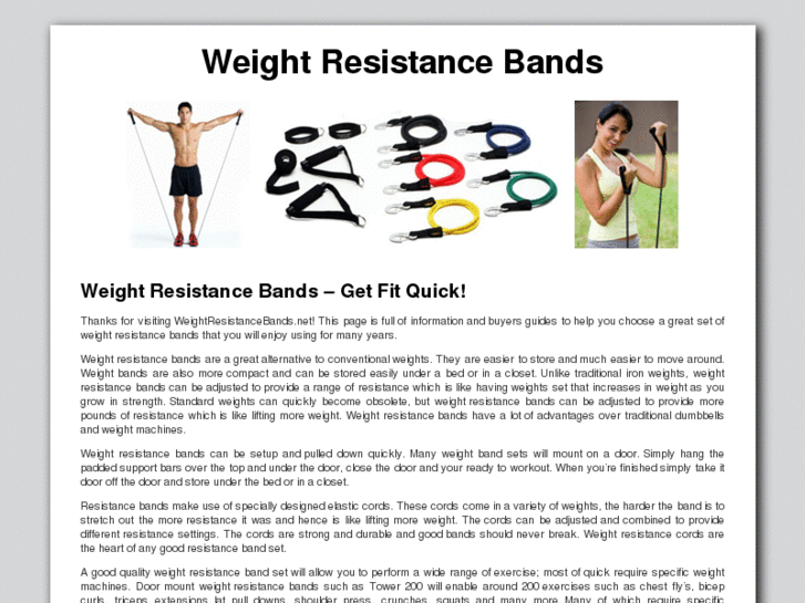 www.weightresistancebands.net