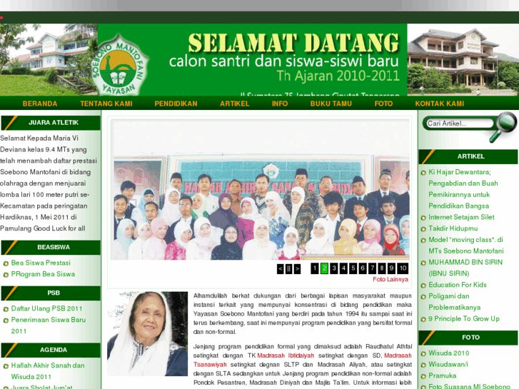 www.yayasansoebono.org