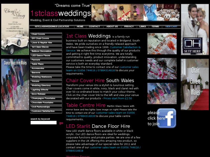 www.1stclassweddings.co.uk