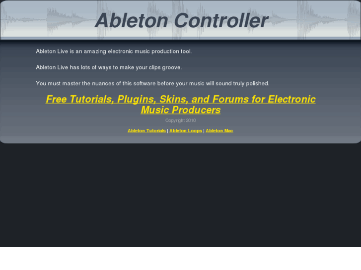 www.abletoncontroller.net