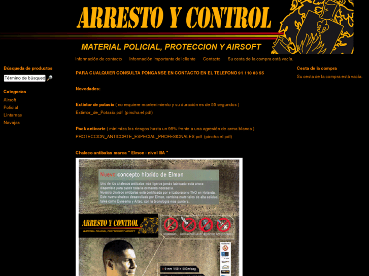 www.arrestoycontrol.es