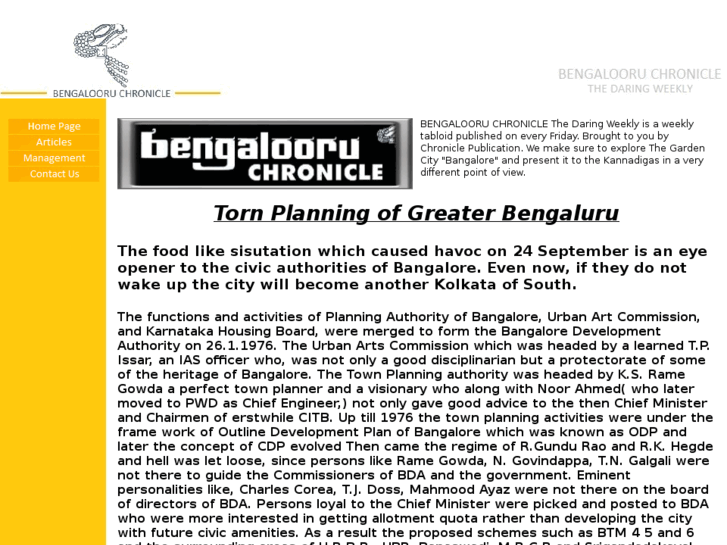 www.bengalooruchronicle.com