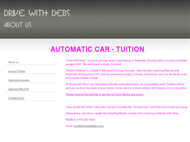 www.drivewithdebs.com