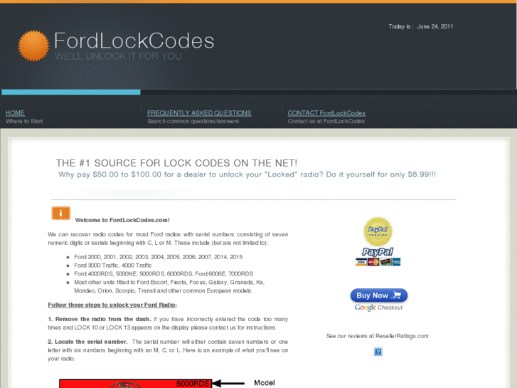www.fordlockcodes.com