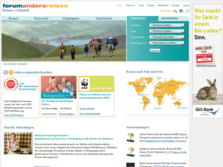 www.forumandersreisen.de