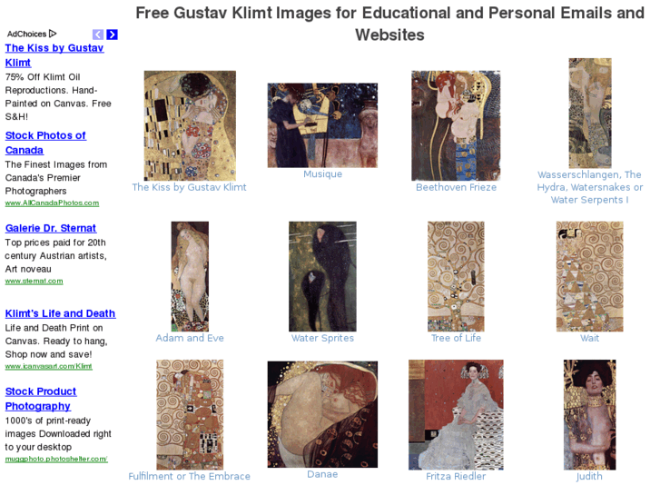 www.gustavklimtimages.com