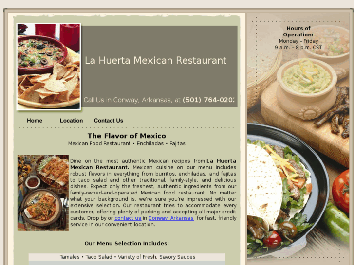 www.lahuertamexicanrestaurant.com