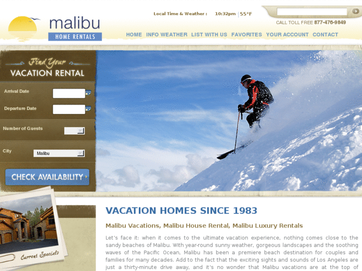 www.malibuhomerental.com