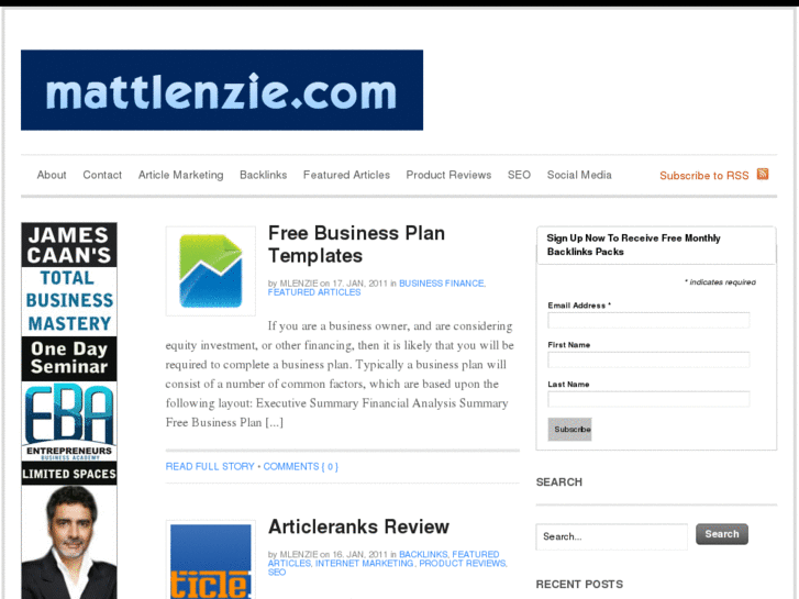 www.mattlenzie.com