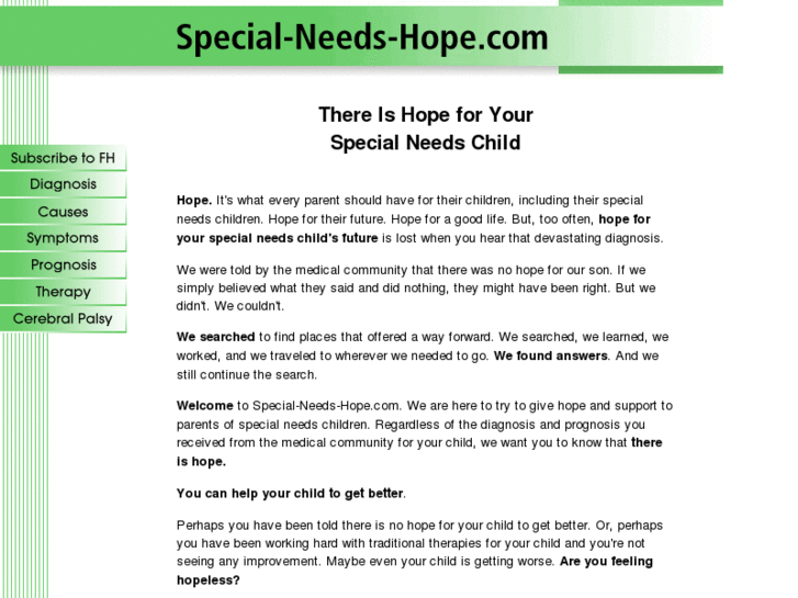 www.special-needs-hope.com