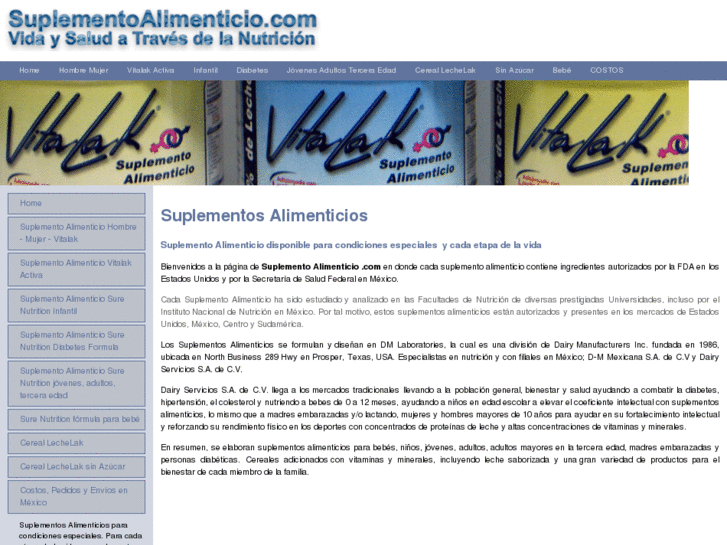 www.suplementoalimenticio.com