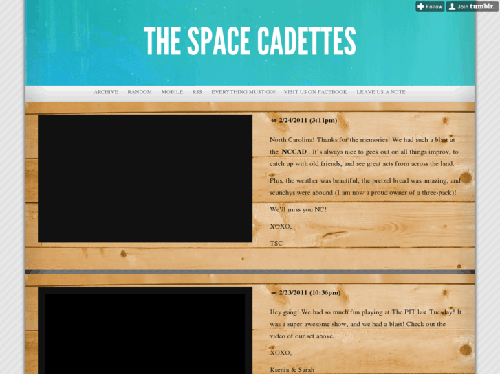 www.thespacecadettes.com