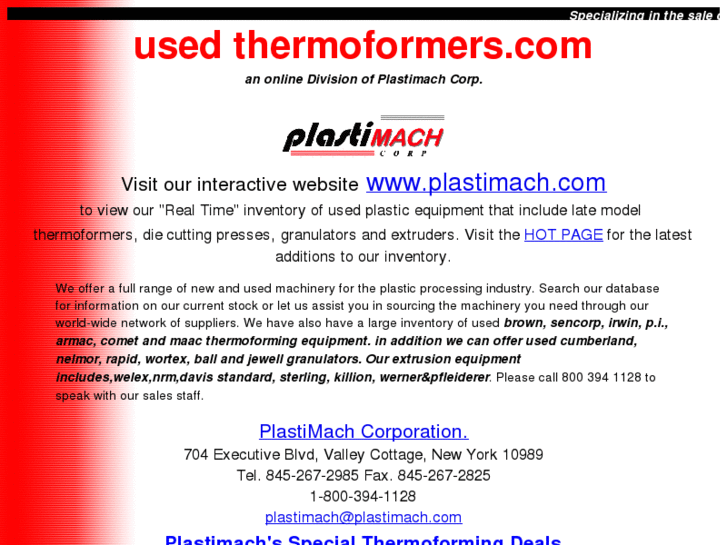 www.usedthermoformers.com