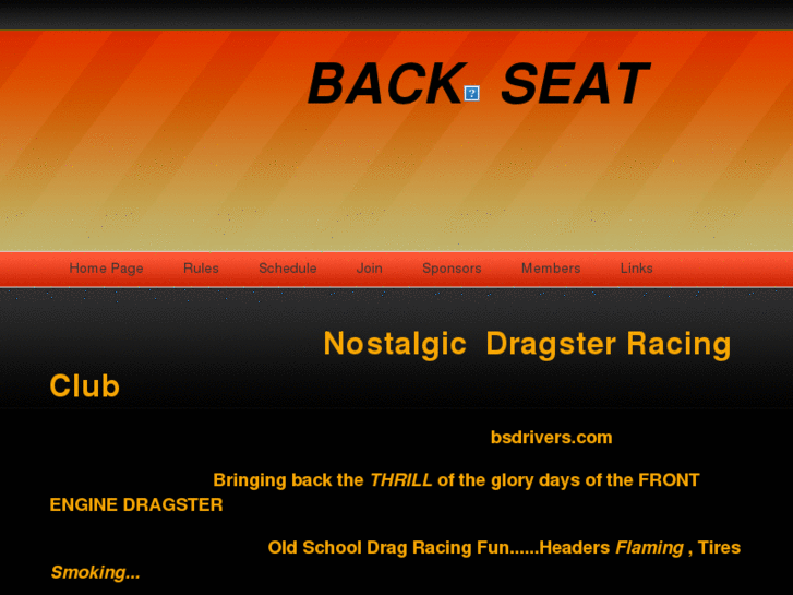 www.backseatdragsters.com