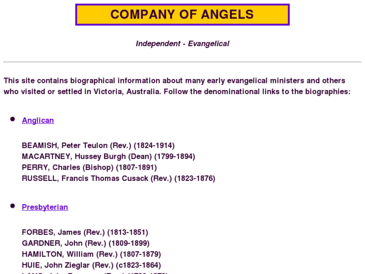 www.companyofangels.net