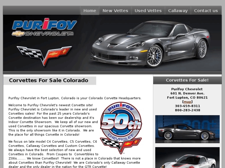 www.corvettesforsalecolorado.com