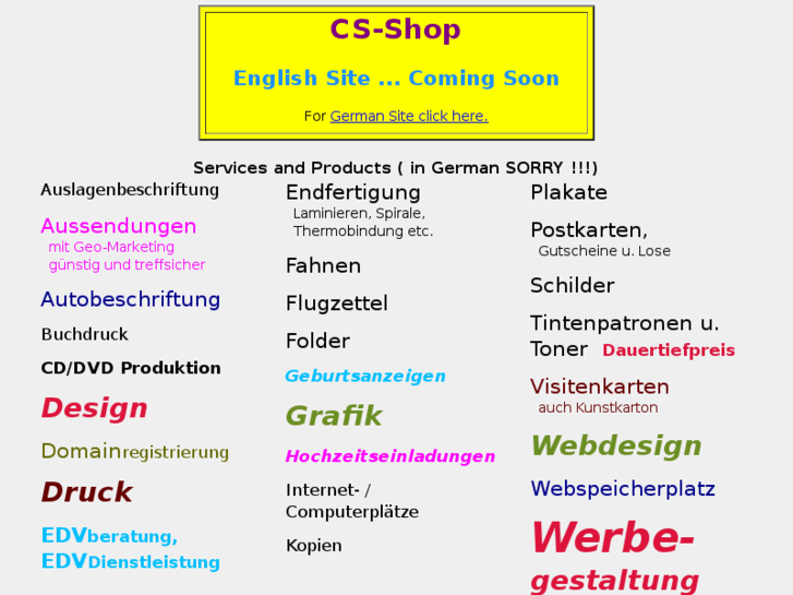 www.cs-shop.com