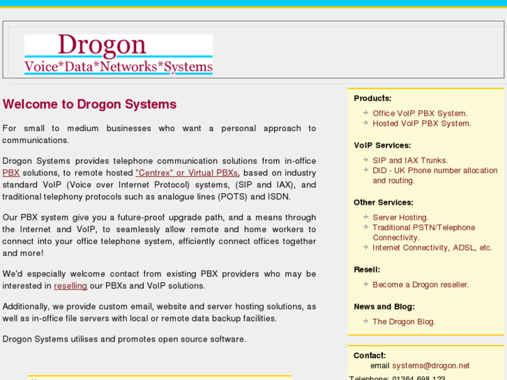 www.drogon.net