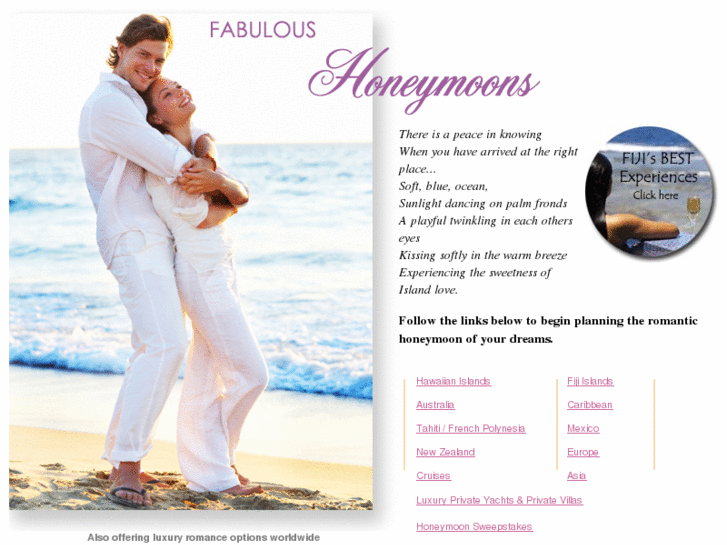 www.fabuloushoneymoons.com