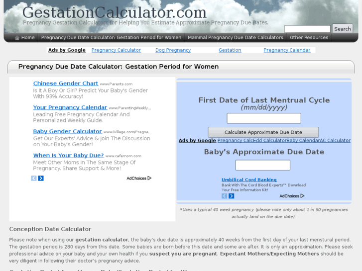 www.gestationcalculator.com