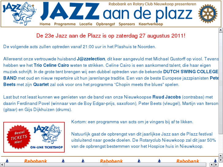 www.jazzaandeplazz.nl