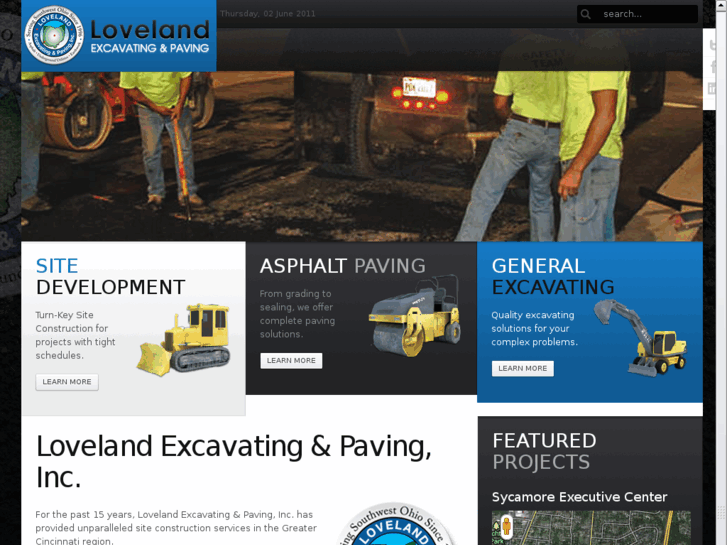 www.lovelandexcavatingandpaving.com