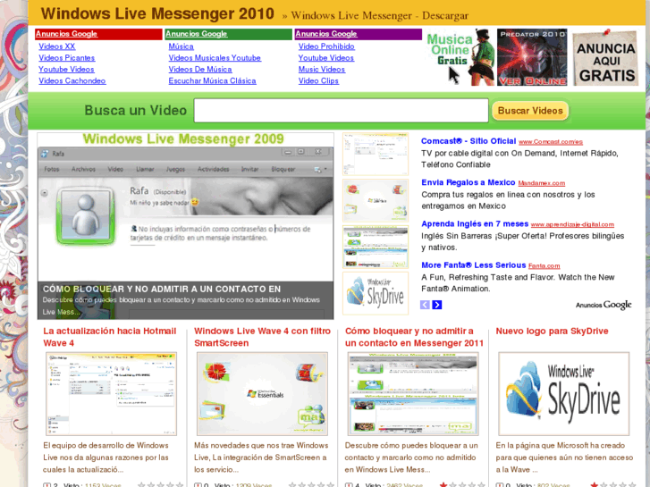 www.messengerlive2010.com