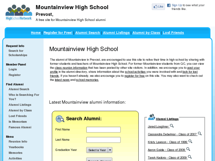 www.mountainviewhighschoolalumni.org