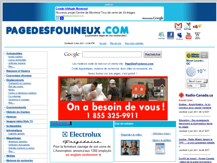 www.pagedesfouineux.com