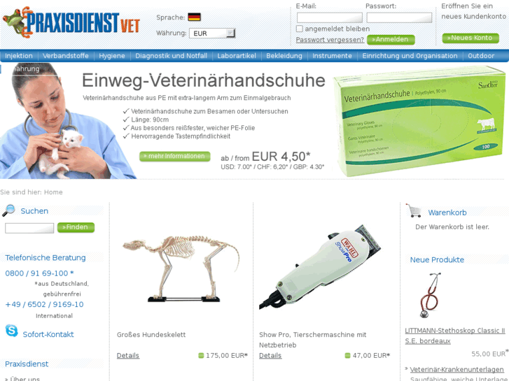 www.praxisdienst-vet.com