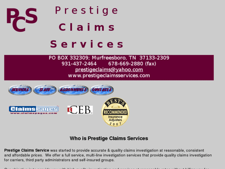 www.prestigeclaimsservices.com