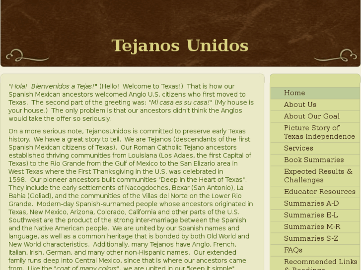 www.tejanosunidos.org