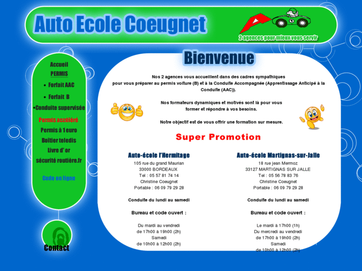 www.auto-ecole-coeugnet.com