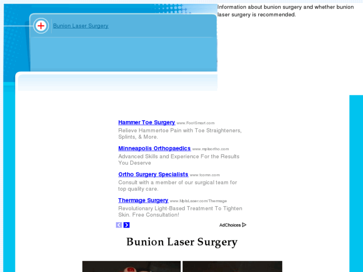 www.bunionlasersurgery.com
