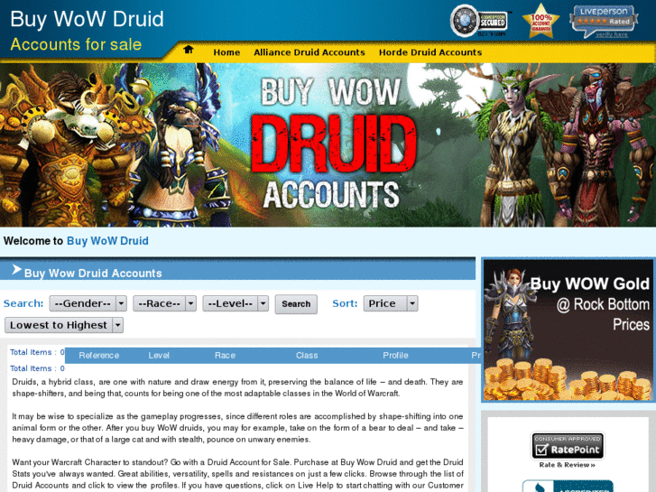 www.buywowdruid.com