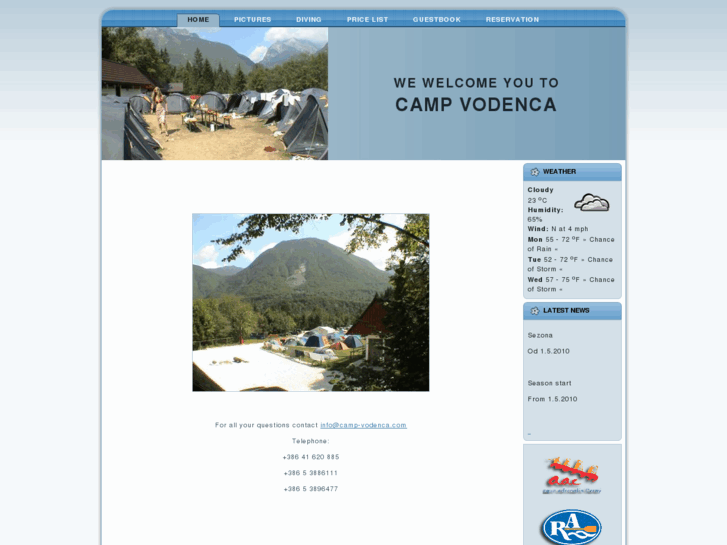 www.camp-vodenca.com