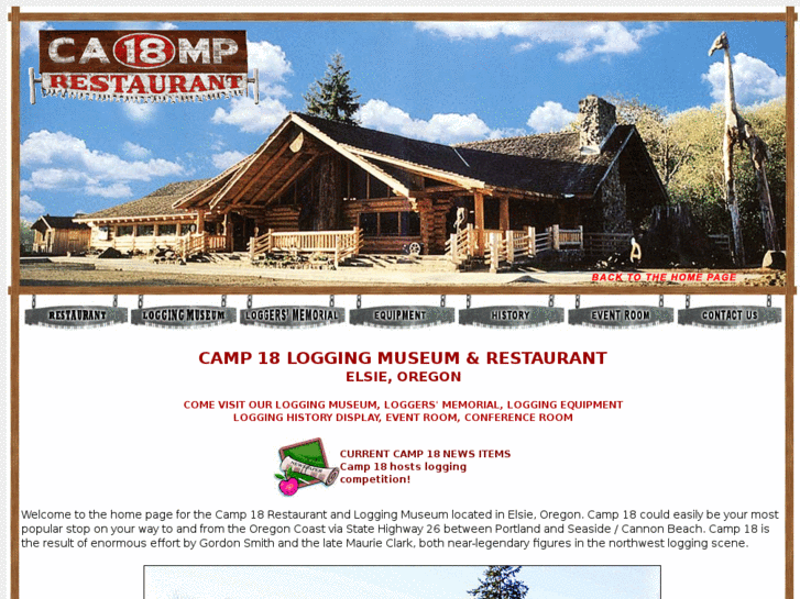 www.camp18restaurant.com