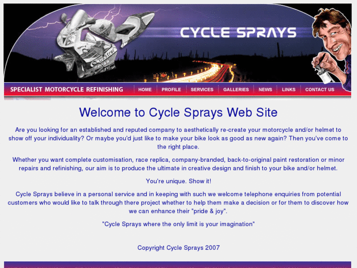 www.cyclesprays.com