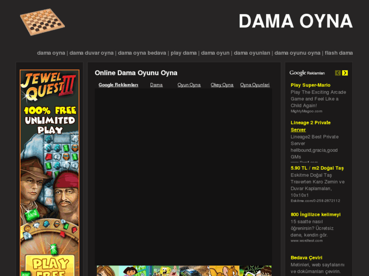 www.dama-oyna.com