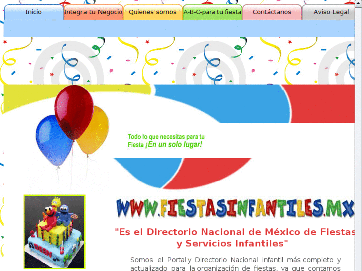 www.fiestasinfantiles.com.mx