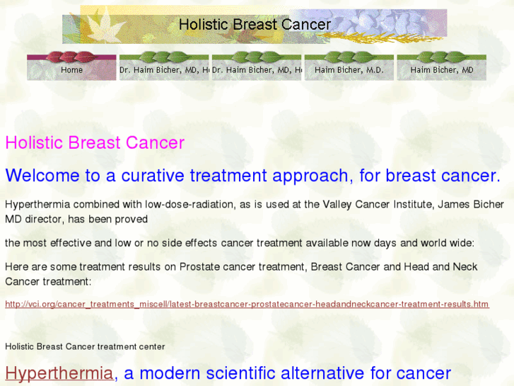 www.holisticbreastcancer.org