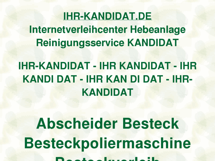 www.ihr-kandidat.de