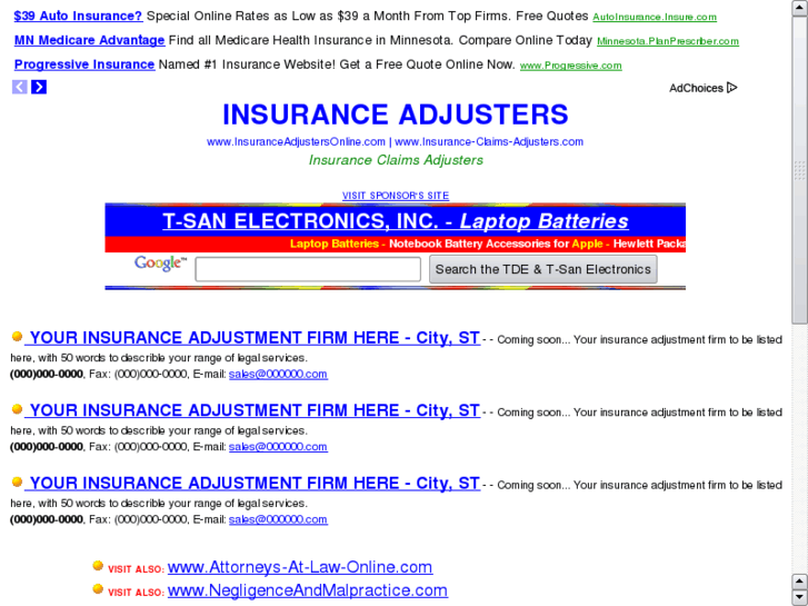 www.insurance-claims-adjusters.com