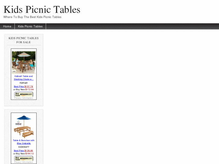 www.kidspicnictables.info