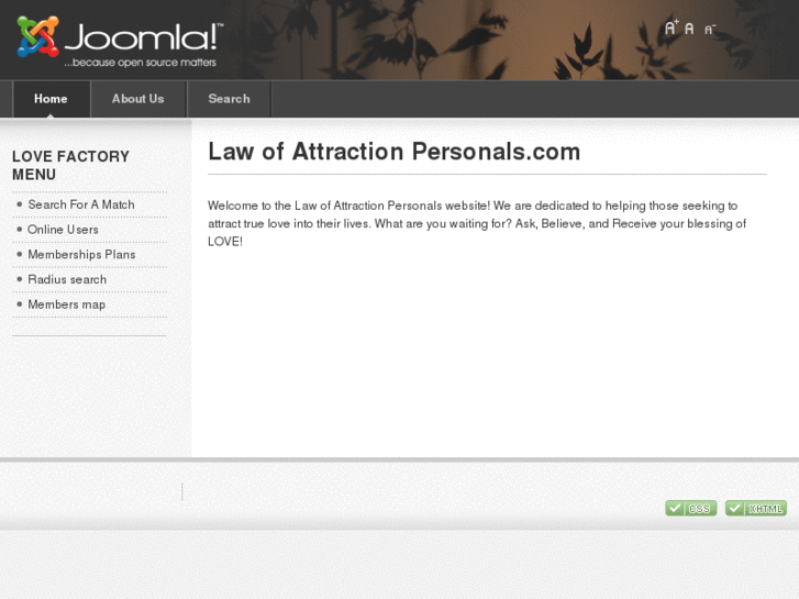 www.lawofattractionpersonals.com